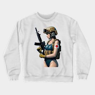 Pinup Girl Crewneck Sweatshirt